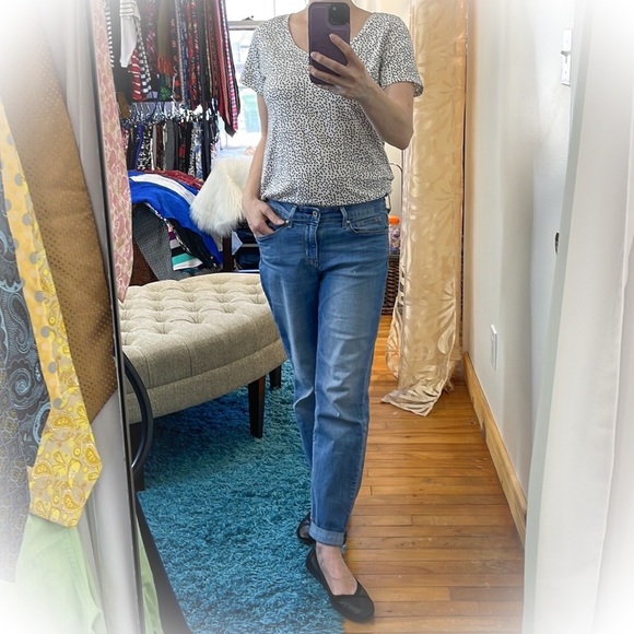 💕Like new Lularoe White Polkadot Tunic Top💕 - Picture 3 of 9